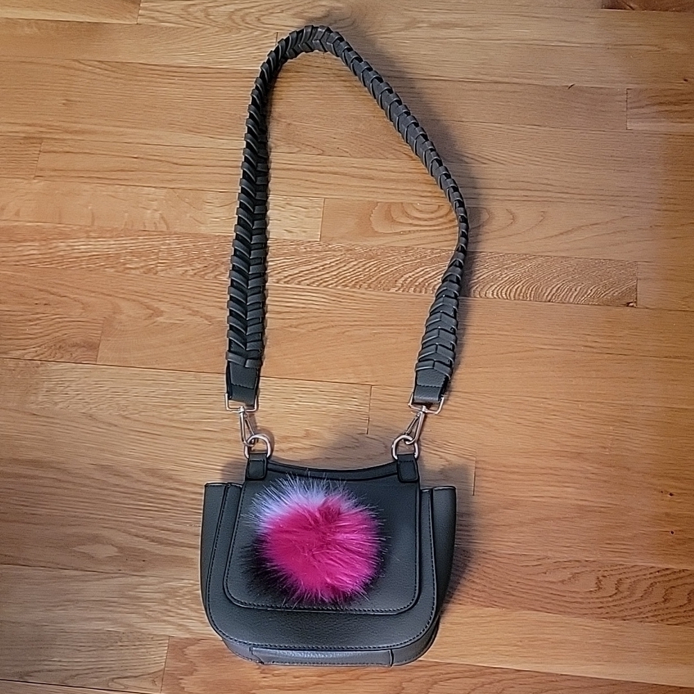 Anthropologie “Jules Kae” Green Crossbody Fall Bag